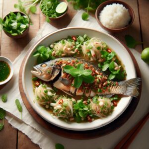 Nationalgericht Thailand: #Larb Pla Duk# (Rezept)