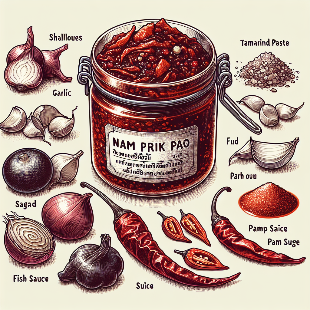 Nationalgericht Thailand: Nam Prik Pao (Rezept)