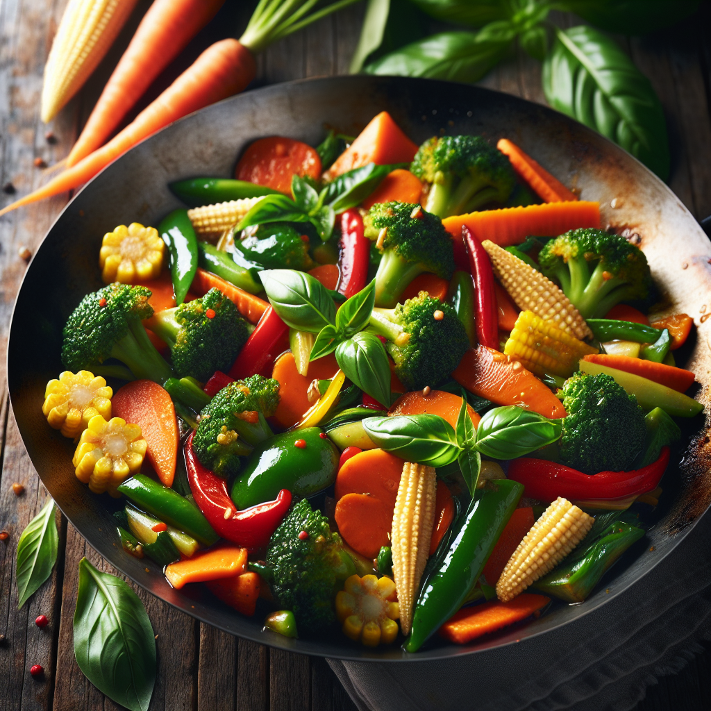 Nationalgericht Thailand: Pad Pak Ruam (Rezept)