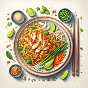 Nationalgericht Thailand: #Pad Thai Gai# (Rezept)