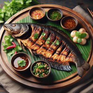 Nationalgericht Thailand: #Pla Duk Yang# (Rezept)
