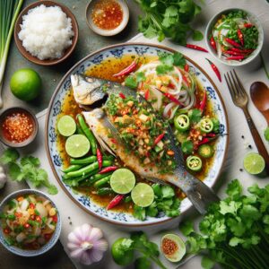 Nationalgericht Thailand: #Pla Nueng Manow# (Rezept)