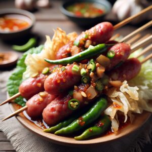 Nationalgericht Thailand: #Sai Krok Priao Wan# (Rezept)
