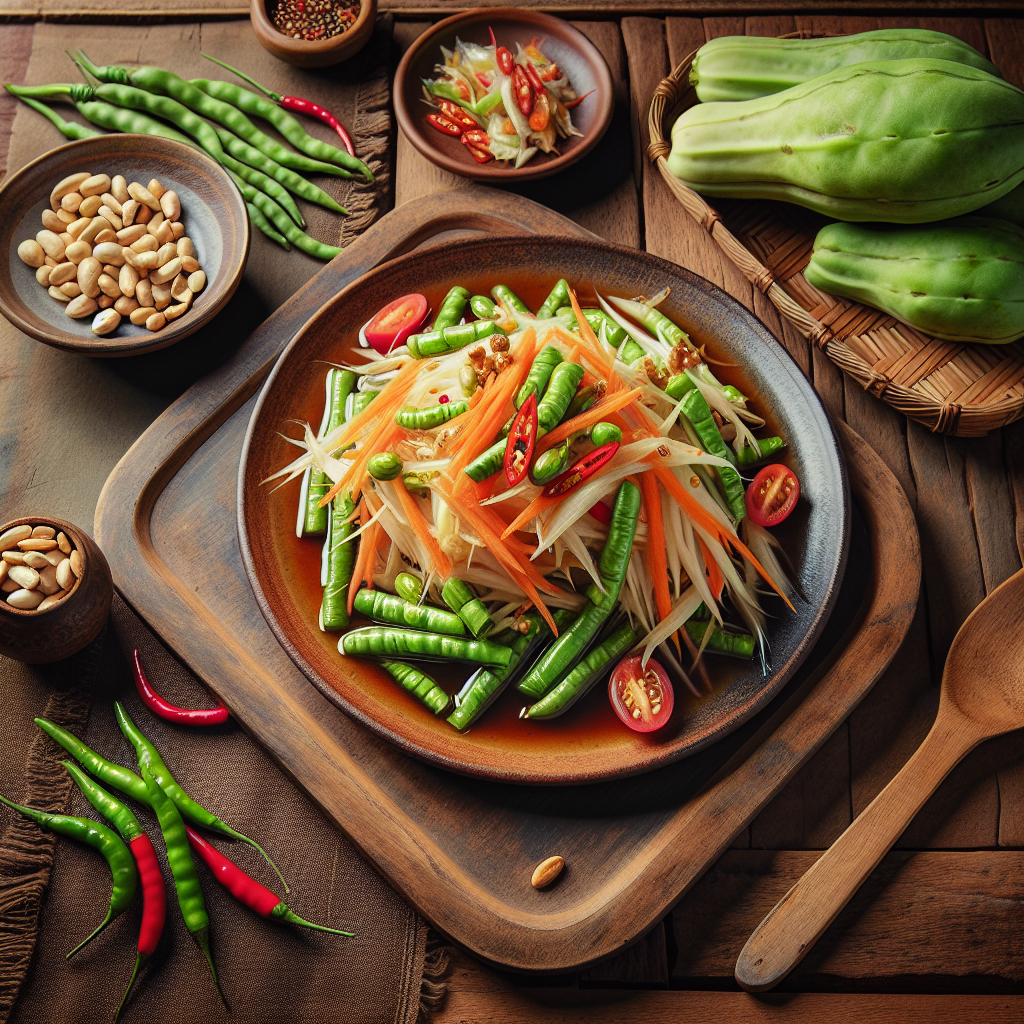 Nationalgericht Thailand: Som Tam (Rezept)