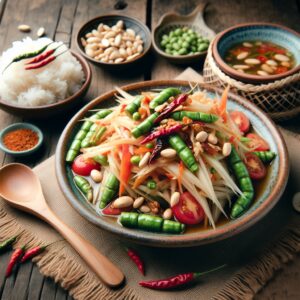 Nationalgericht Thailand: #Som Tam Sua# (Rezept)