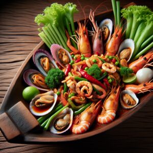 Nationalgericht Thailand: #Suki Haeng Talay# (Rezept)