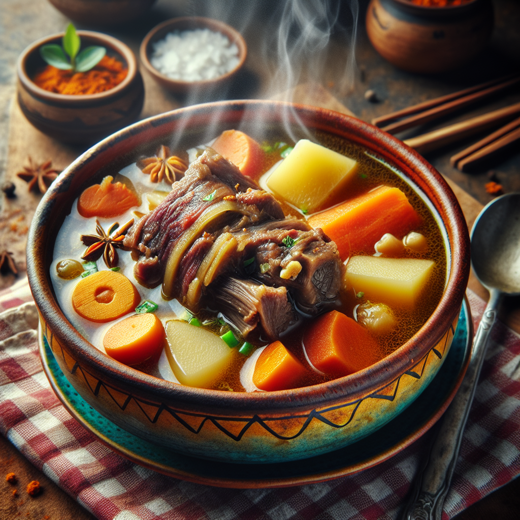 Nationalgericht Timor-Leste: Manatuto Oxtail Soup (Rezept)