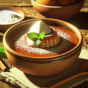 Nationalgericht Tonga: #Manioke Pudding# (Rezept)