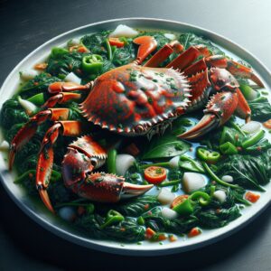 Nationalgericht Trinidad und Tobago: #Callaloo Crab# (Rezept)