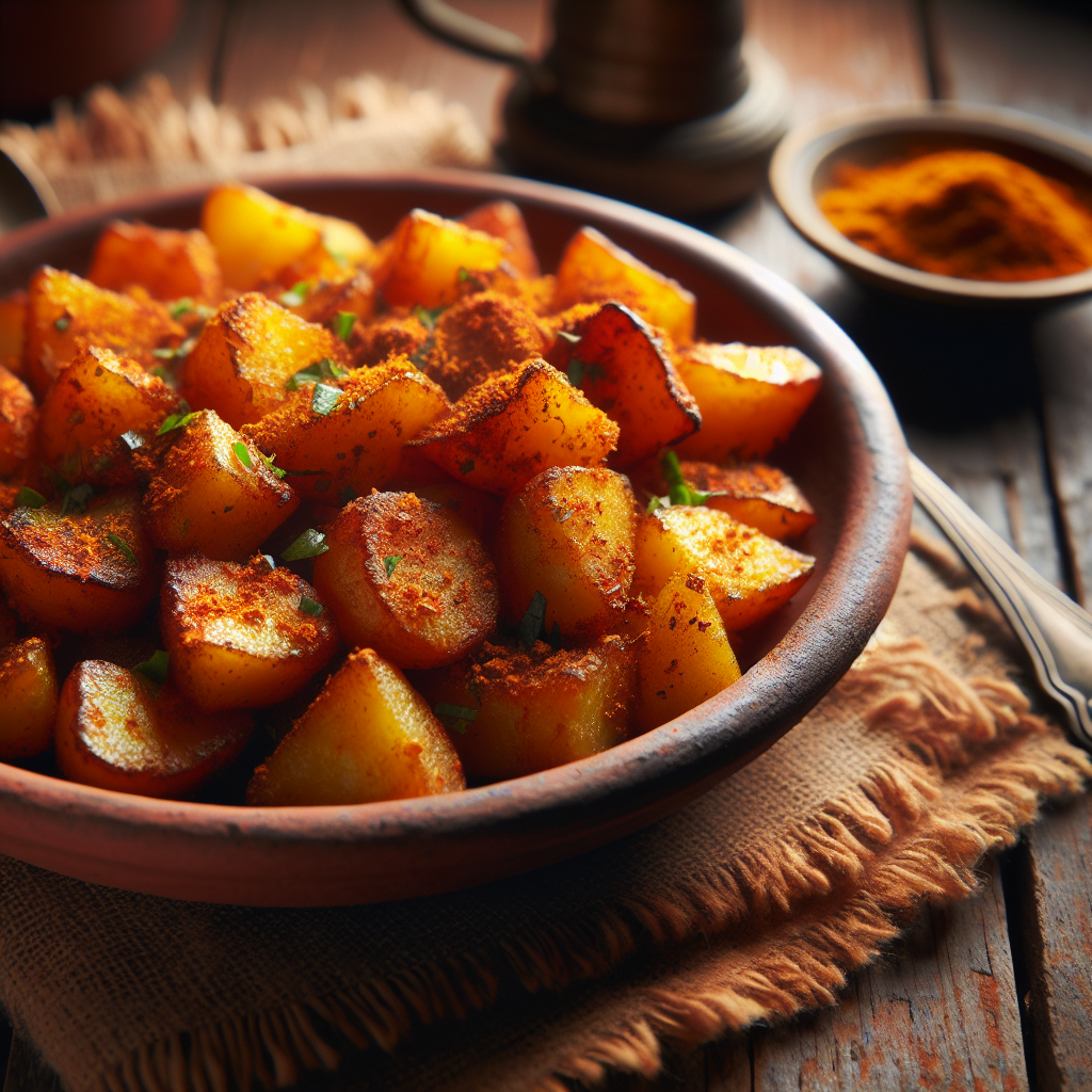 Nationalgericht Trinidad und Tobago: Fried Aloo (Rezept)