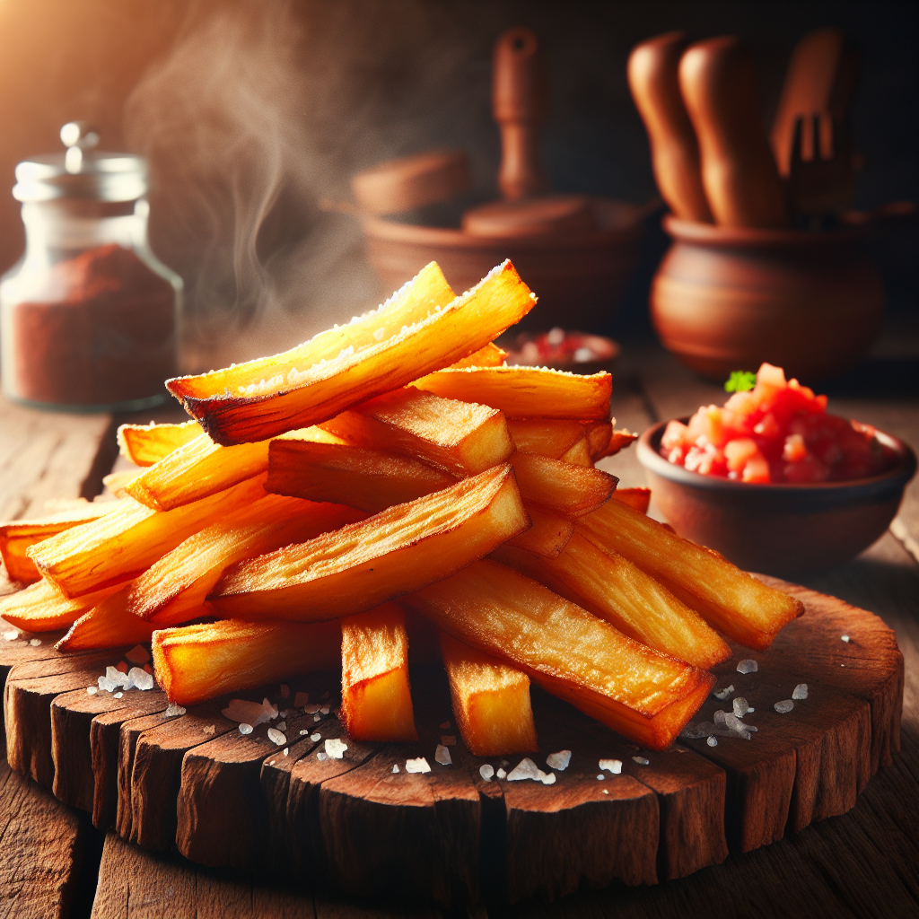 Nationalgericht Trinidad und Tobago: Fried Cassava (Rezept)