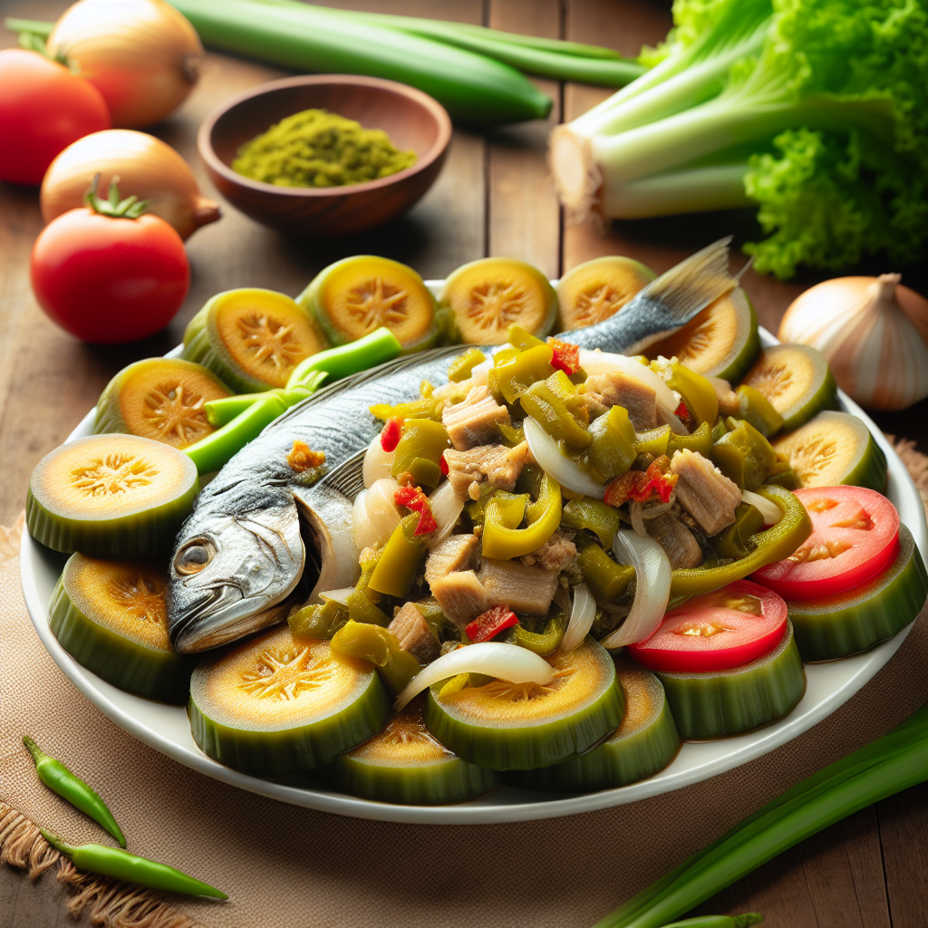 Nationalgericht Trinidad und Tobago: Green Fig and Saltfish (Rezept)