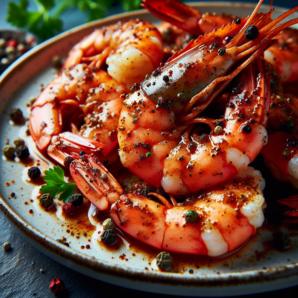 Nationalgericht Trinidad und Tobago: Pepper Shrimp (Rezept)