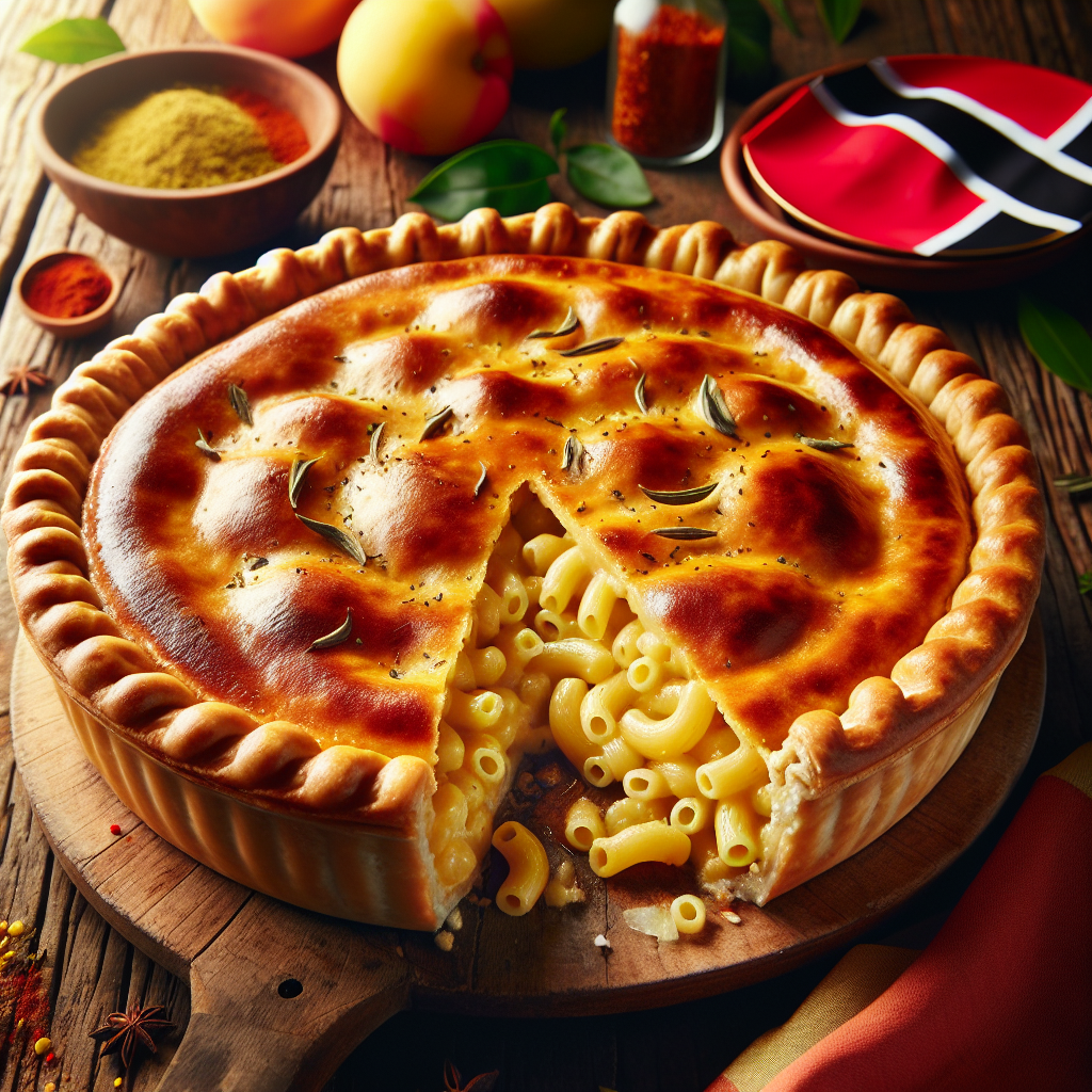 Nationalgericht Trinidad und Tobago: Trini Macaroni Pie (Rezept)