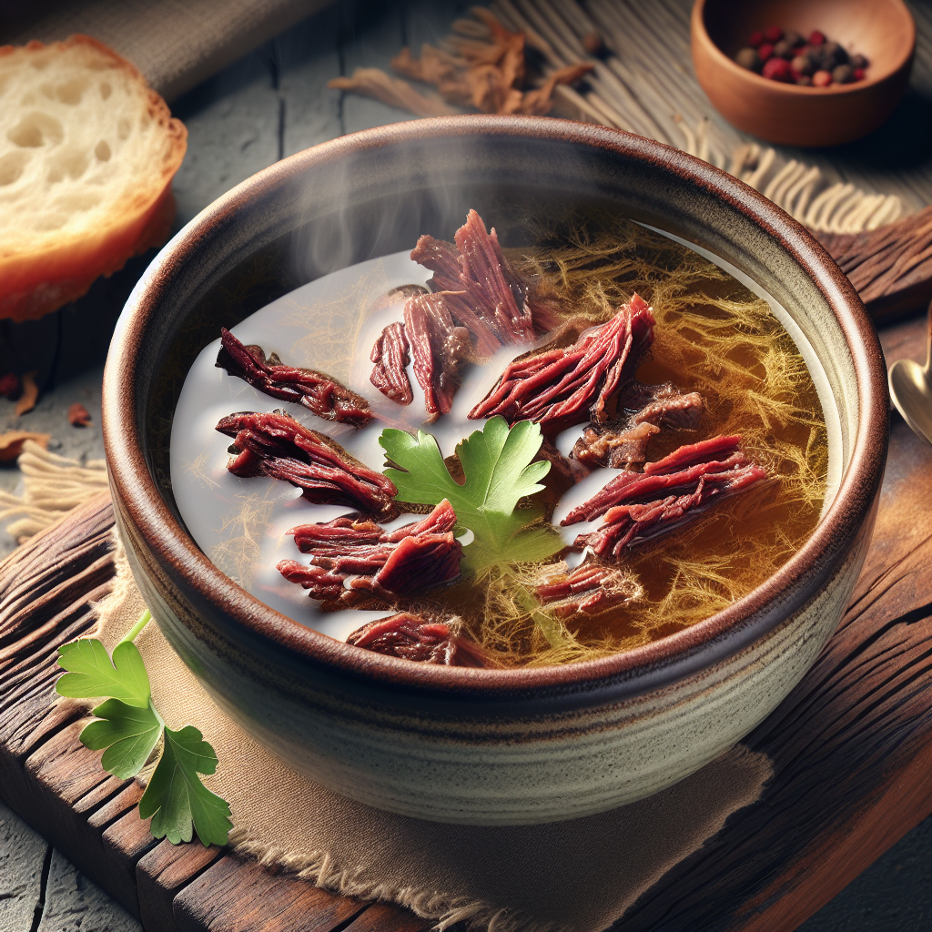 Nationalgericht Tschad: Soupe de Viande Séchée (Rezept)