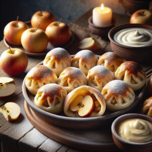 Nationalgericht Tschechien: #Jablečné Knedlíky# (Rezept)