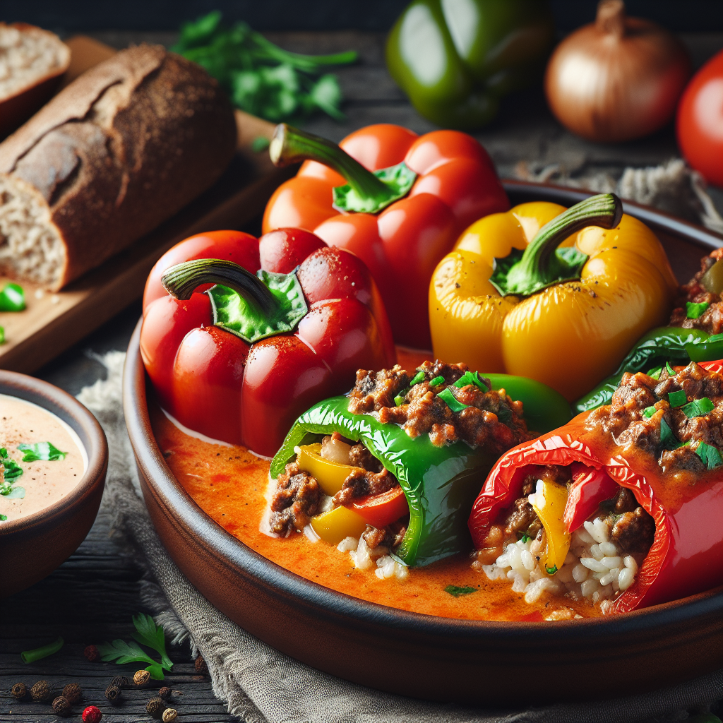 Nationalgericht Tschechien: Plněné Papriky (Rezept)
