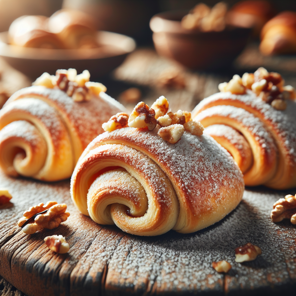 Nationalgericht Tschechien: Rohlíčky s Ořechy (Rezept)