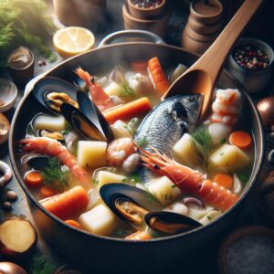 Nationalgericht Tschechien: #Rybí Polévka# (Rezept)