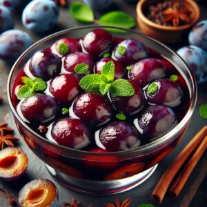 Nationalgericht Tschechien: #Slivovicový Kompot# (Rezept)
