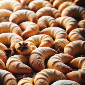 Nationalgericht Tschechien: #Vanilkové Rohlíčky# (Rezept)