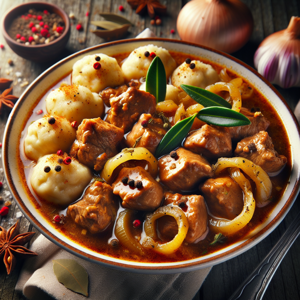 Nationalgericht Tschechien: Vepřový Guláš (Rezept)