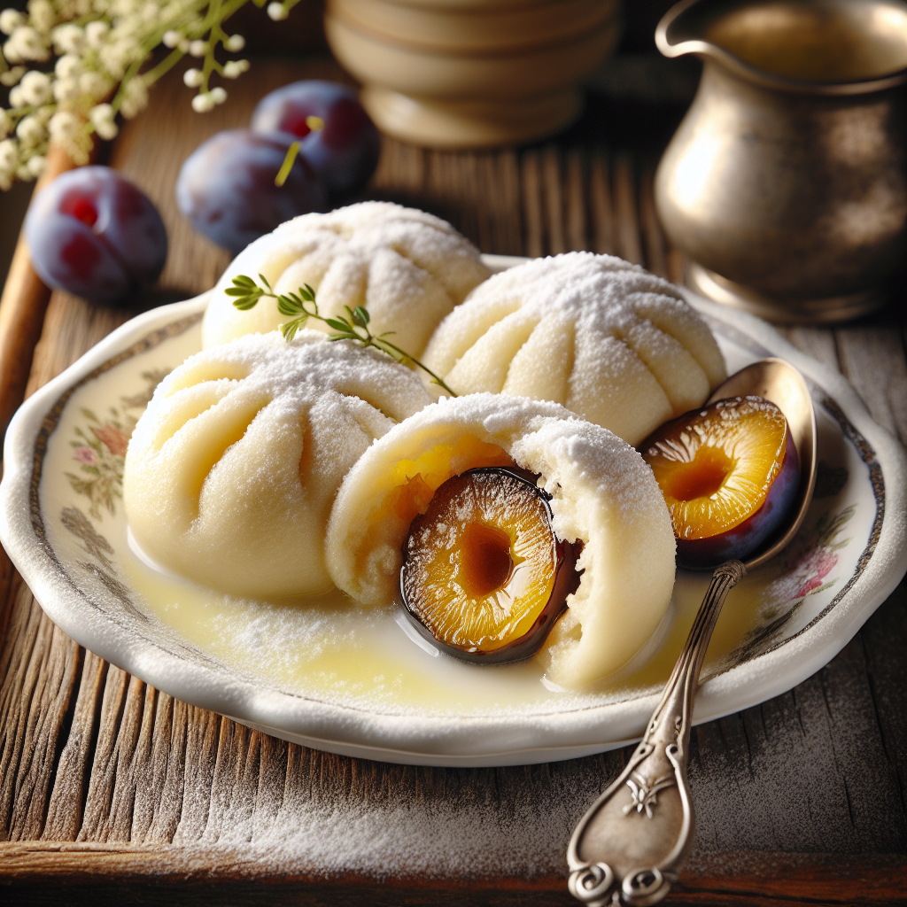 Nationalgericht Tschechien: Švestkové Knedlíky (Rezept)