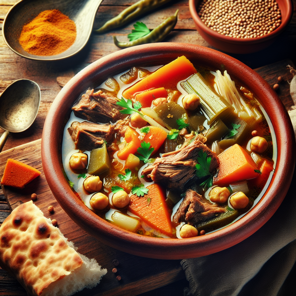 Nationalgericht Tunesien: Chorba Hlalem (Rezept)
