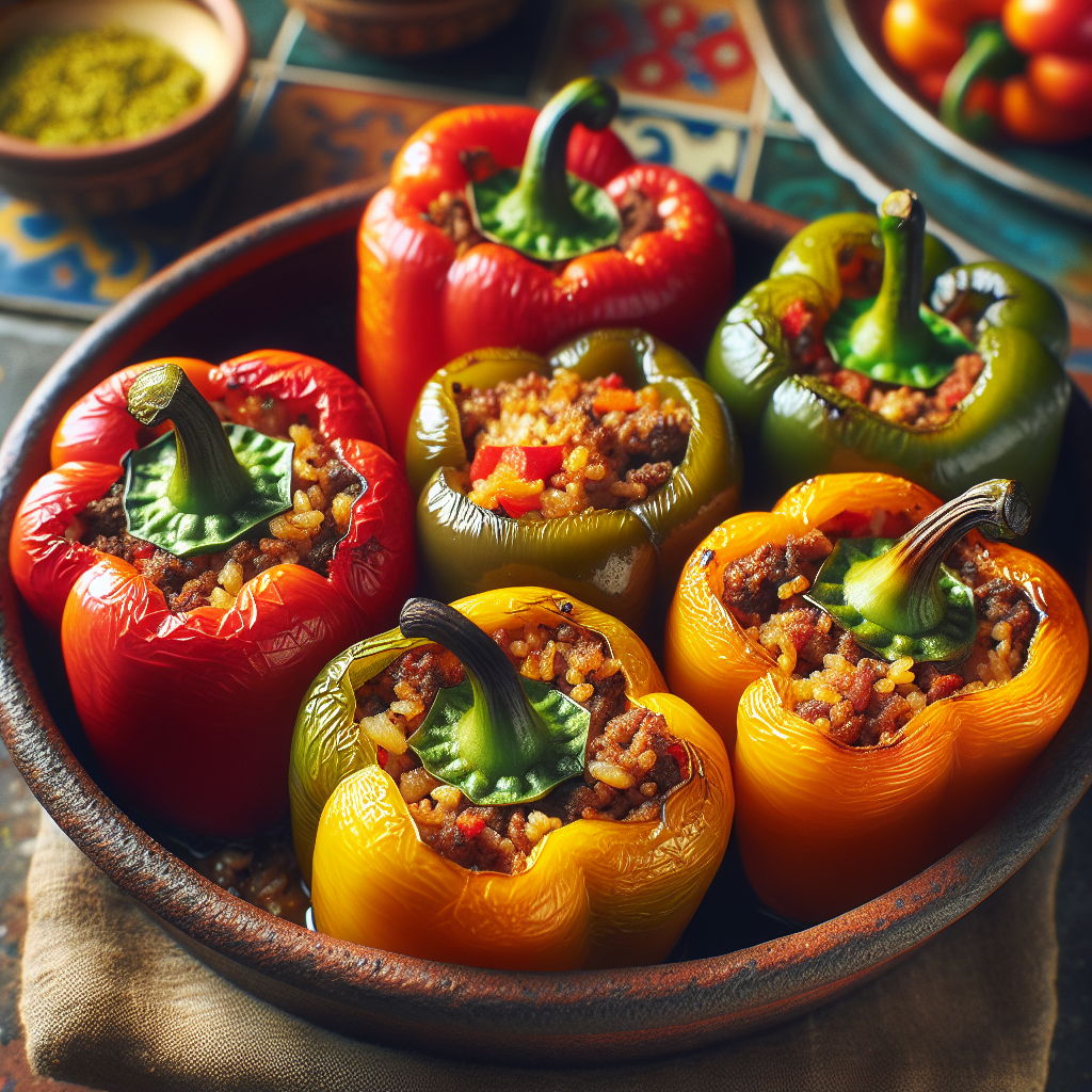 Nationalgericht Tunesien: Felfel Mehchi (Rezept)