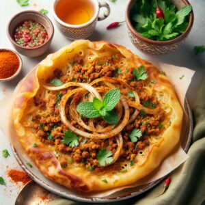 Nationalgericht Tunesien: #Mtabga# (Rezept)