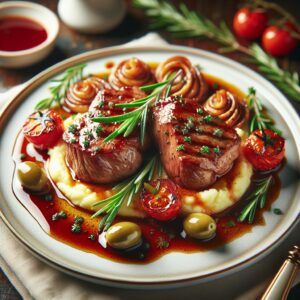 Nationalgericht Tunesien: #Sauté d'Agneau# (Rezept)