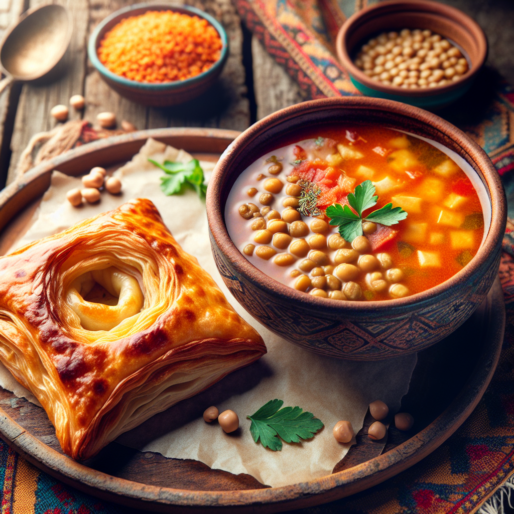 Nationalgericht Turkmenistan: Börek Çorba (Rezept)