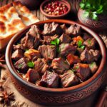 Nationalgericht Turkmenistan: #Keçi Eti Govurma# (Rezept)
