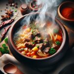 Nationalgericht Turkmenistan: #Nokatly Gara Çorba# (Rezept)