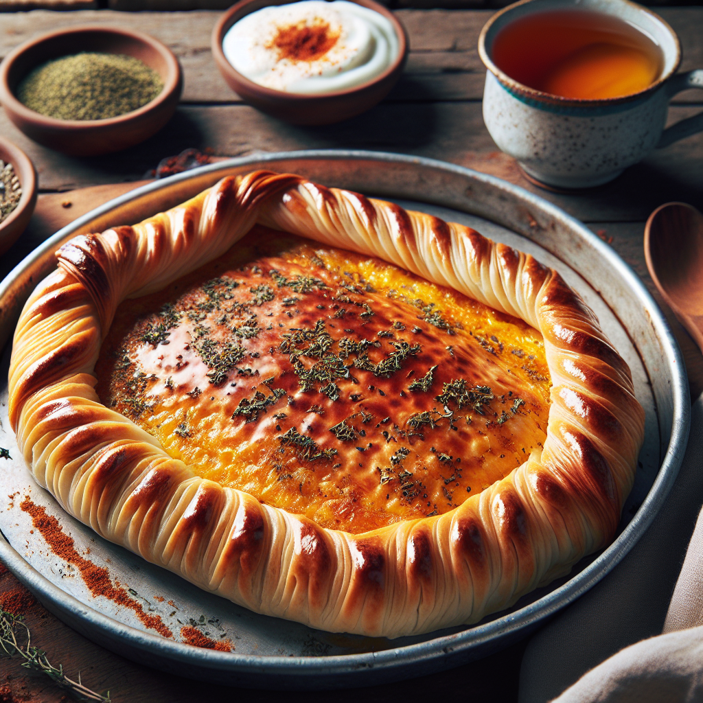 Nationalgericht Turkmenistan: Ýumurtga Börek (Rezept)