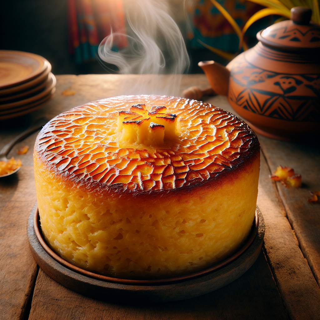 Nationalgericht Turks und Caicos: Cassava Pone (Rezept)