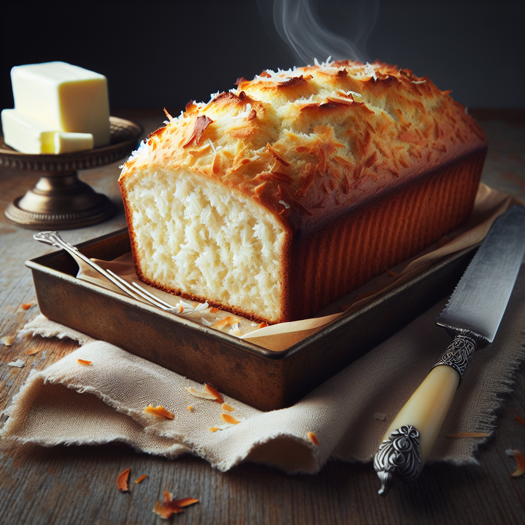 Nationalgericht Turks und Caicos: Coconut Bread (Rezept)