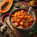 Nationalgericht Turks und Caicos: #Papaya Chutney# (Rezept)