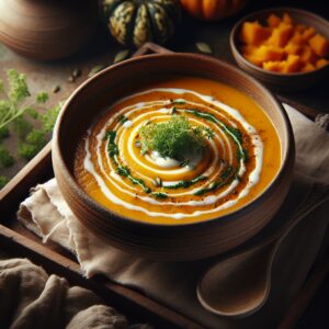 Nationalgericht Turks und Caicos: #Spiced Pumpkin Soup# (Rezept)