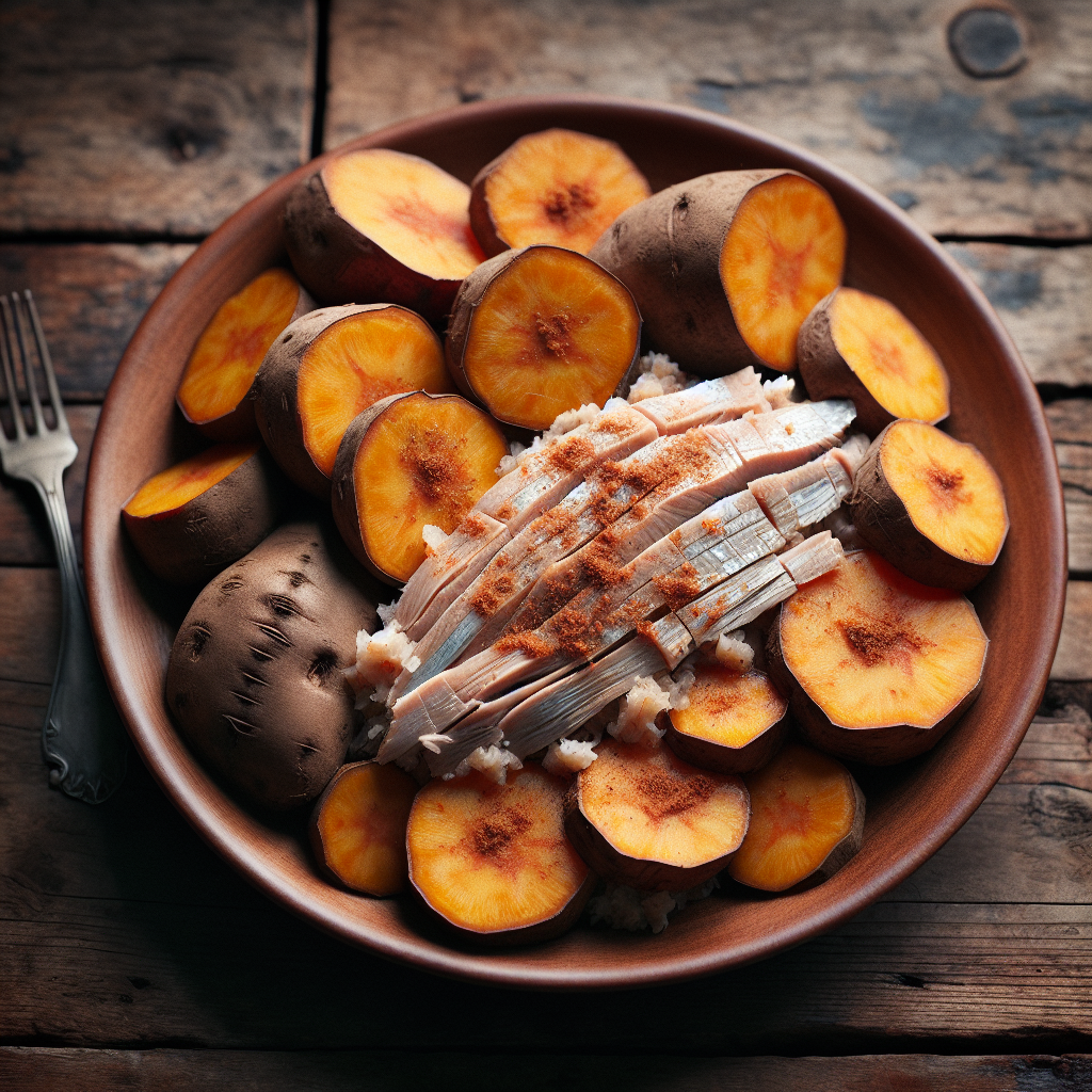 Nationalgericht Turks und Caicos: Yam and Saltfish (Rezept)