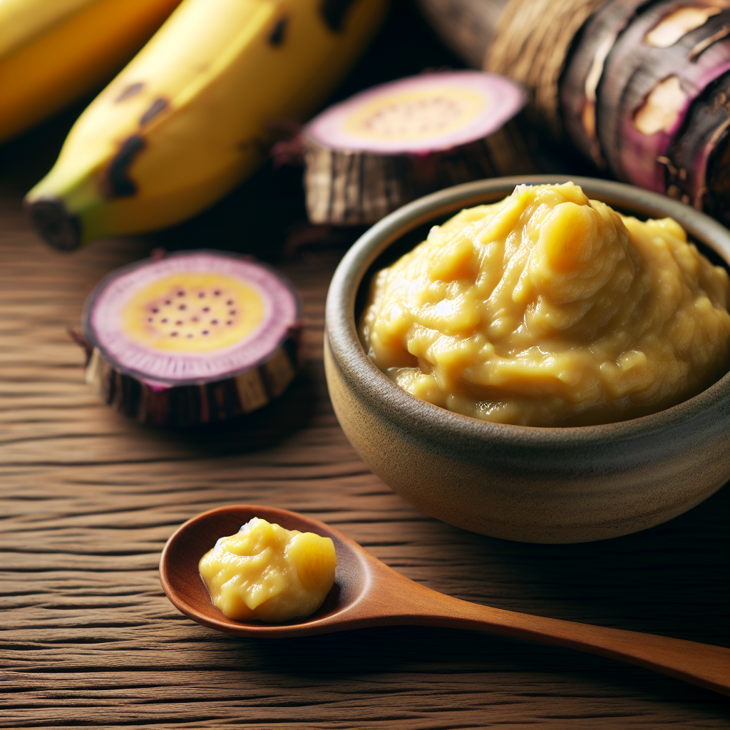 Nationalgericht Tuvalu: Bananen-Taro-Paste (Rezept)