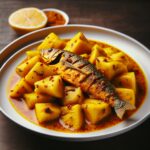 Nationalgericht Tuvalu: #Breadfruit Curry with Fish# (Rezept)