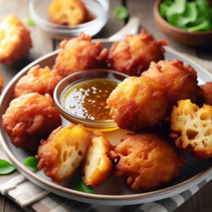 Nationalgericht Tuvalu: #Breadfruit Fritters# (Rezept)