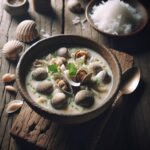 Nationalgericht Tuvalu: #Clam and Coconut Soup# (Rezept)