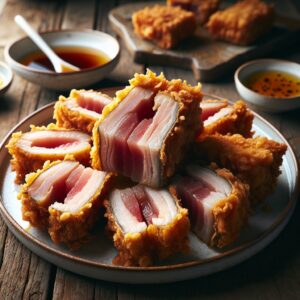 Nationalgericht Tuvalu: #Crispy Fried Tuna# (Rezept)