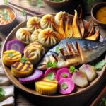 Nationalgericht Tuvalu: #Fish and Taro Dumplings# (Rezept)