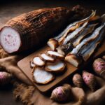 Nationalgericht Tuvalu: #Getrockneter Fisch mit Taro# (Rezept)