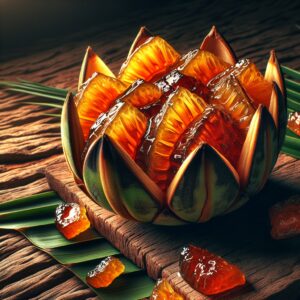 Nationalgericht Tuvalu: #Kandierte Pandanusfrucht# (Rezept)