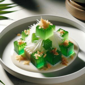 Nationalgericht Tuvalu: #Pandanus and Coconut Dessert# (Rezept)