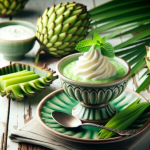 Nationalgericht Tuvalu: #Pandanus Fruit Pudding# (Rezept)